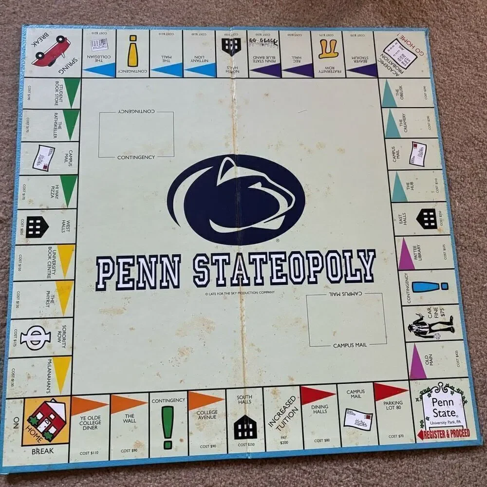 Late For The Sky penn stateopoly